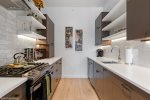 This kitchen is fully stocked with everything you will need